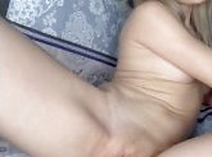 kæmpestor, onani, orgasme, fisse-pussy, mager, amatør, teenager, fingering, synsvinkel, blond