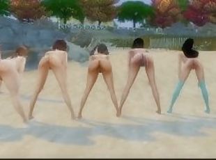 Beach Wives Harem 4