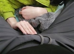 roommate makes cock cum in pants