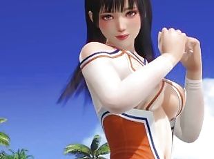 Dead or Alive Xtreme Venus Vacation Koharu Hurray Hurray Venus Cheerleader Outfit Nude Mod