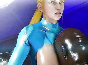 Samus Aran Riding BBC