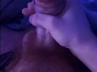 onani, amatør, stor-pikk, tenåring, leke, homofil, handjob, cum, alene, twink