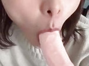 asiatisk, store-patter, amatør, pikslikkeri, milf, teenager, mor, japans, deepthroat, tøs