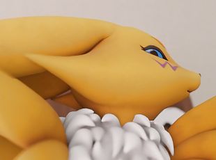 Sexy big ass Renamon ass fucked  POV