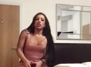 Busty ts hooker fucks lucky guy