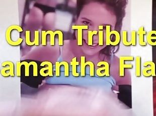 96 Duke Hunter Stone Cum Tribute - "Lick my Asshole" tribute Samantha Flair (pls check her Vids)