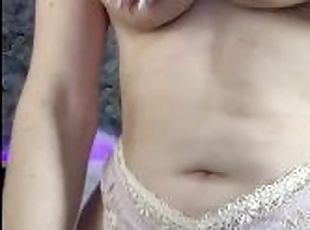 TIKTOK SLUT PIERCED NOODLE SHOWS OFF HER PERKY TITS