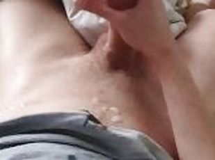 Huge load of cum makes my shirt wet - Point of View