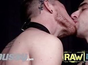 JockPussy - FTM boy gives oral to masc stud with huge cock