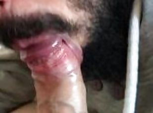 SUCKING MY HUSBAND'S DICK IN THE MORNING