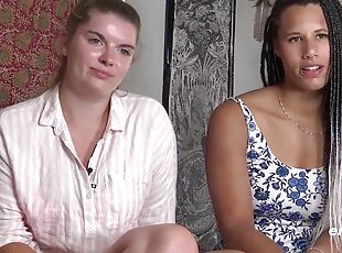 Amateur lesbians Natascha & Lena S - Brunette