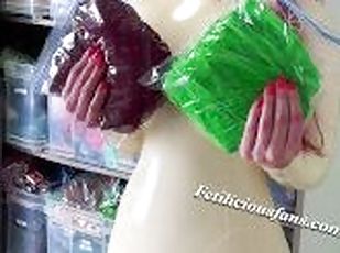 Store patter, Bdsm, Perverst, Fetish, Latex, Bondage, Støvler, Femidom, Realitet, Gummi