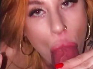 Compilation BLOWJOB DICKSUCKING amateur blonde teen vs FAT COOK ?????