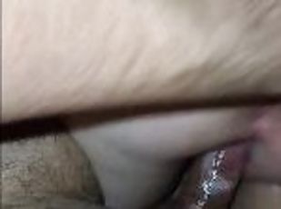 fisse-pussy, amatør, creampie, universitet, sperm, søster, lille, brunette