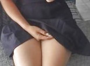 buntut, amateur, orang-latina, kolej, punggung-butt