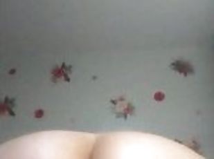 Big booty Milf with butt plug uses vibrator on her wet pussy snippet