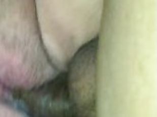 Hairy creamy wet pussy