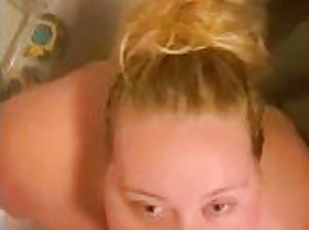 Dick Sucking In The Shower [onlyfans/blondebbw4bbc]